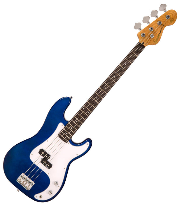 Encore E4 Bass ~ Candy Apple Blue