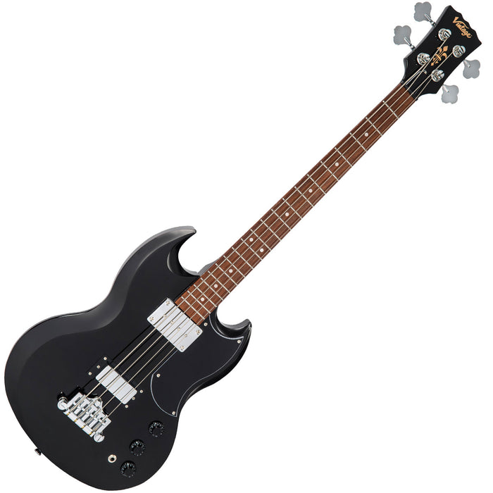 Vintage VS4 ReIssued Bass Guitar ~ Boulevard Black - Westmount Music