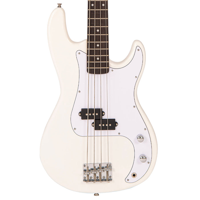 Encore Blaster E40 Bass Guitar Pack ~ Vintage White