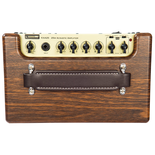 Kinsman 25w Acoustic Amp ~ Mains/Battery Power/Bluetooth® ~ Wood