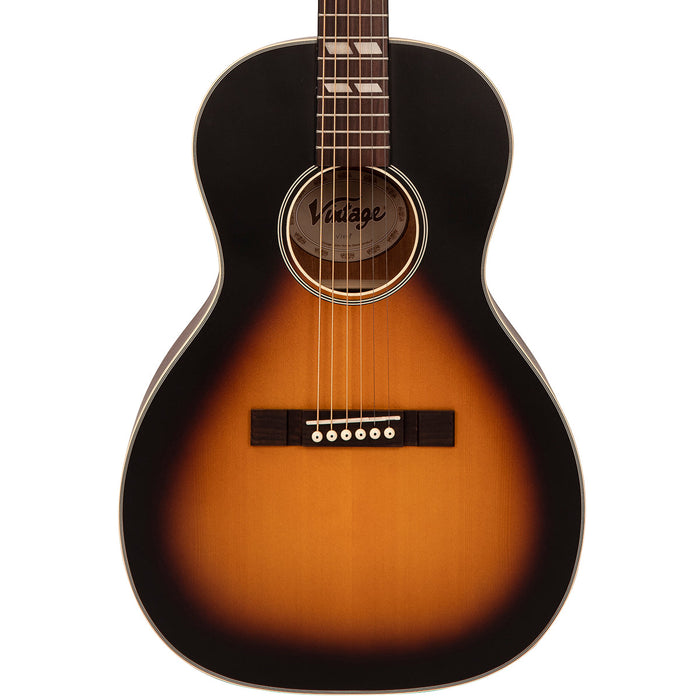 Vintage Historic Series 'Parlour' Acoustic Guitar ~ Vintage Sunburst - Westmount Music