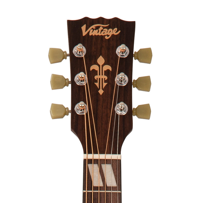 Vintage Historic Series 'Parlour' Acoustic Guitar ~ Vintage Sunburst - Westmount Music